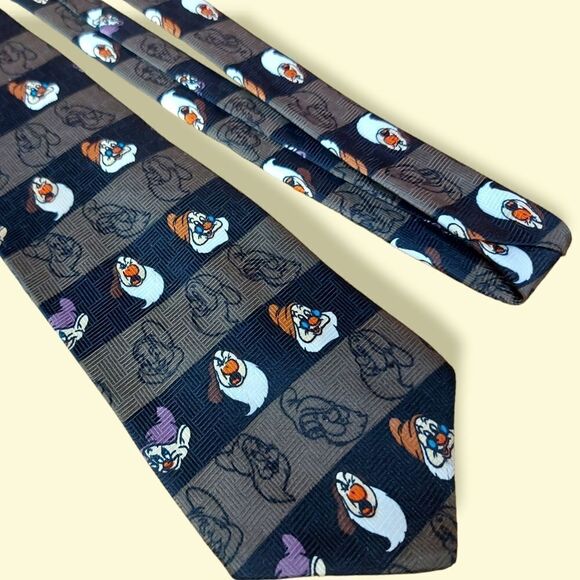 Vintage Disney Snow White Seven Dwarves Tie - Picture 5 of 7